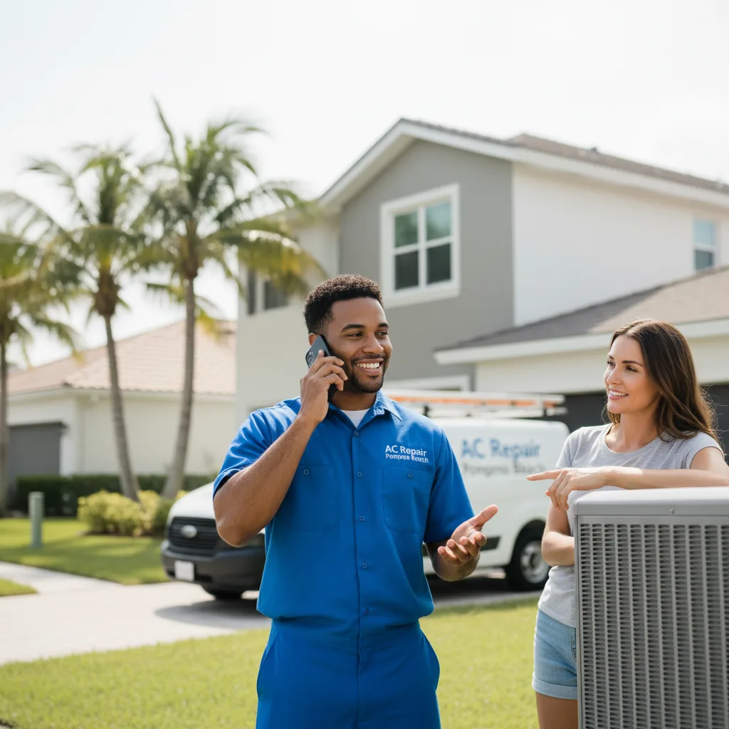 AC Repair Pompano Beach customer support in Roosevelt